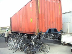 大畑商事の活動(2004年) 自転車 輸出