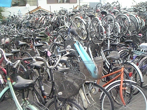 1.中古自転車を集める